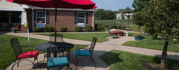 Bickford of Quincy Mem Care Courtyard