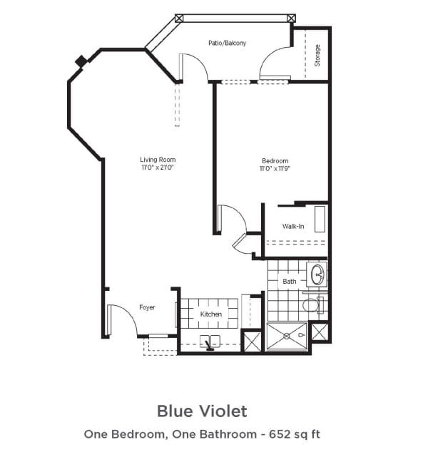 Emerald Springs Blue Violet floor plan