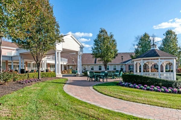 Brandywine Living at Reflections at Colts Neck Courtyard
