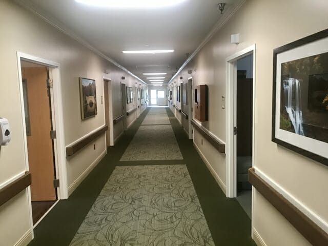 Charlotte Health & Rehabilitation Center Hallway
