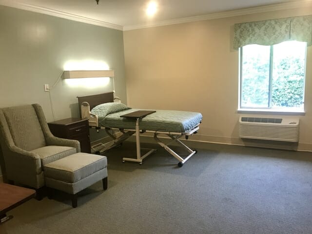 Charlotte Health & Rehabilitation Center Resident Room