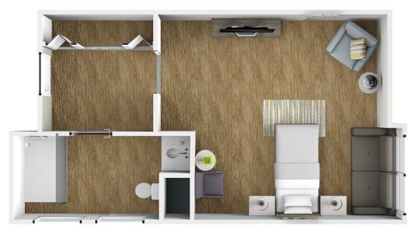 Seaton Chesterfield suite floor plan
