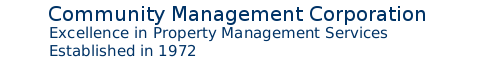 Community Management Corporation Logo