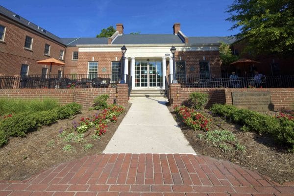 Commonwealth Senior Living at The Ballentine front entrance