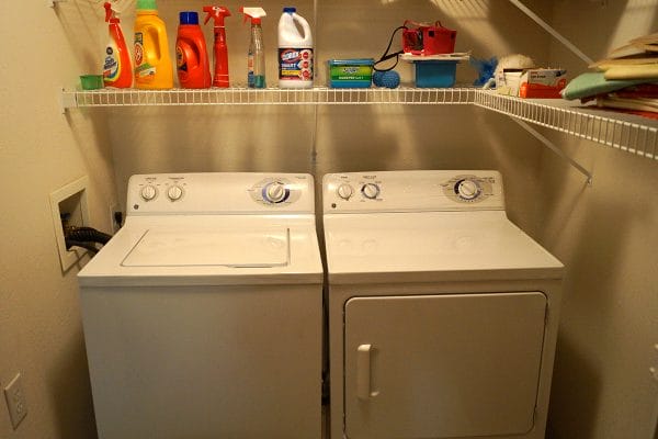 Washer and dryer in a Waverly Meadows residence