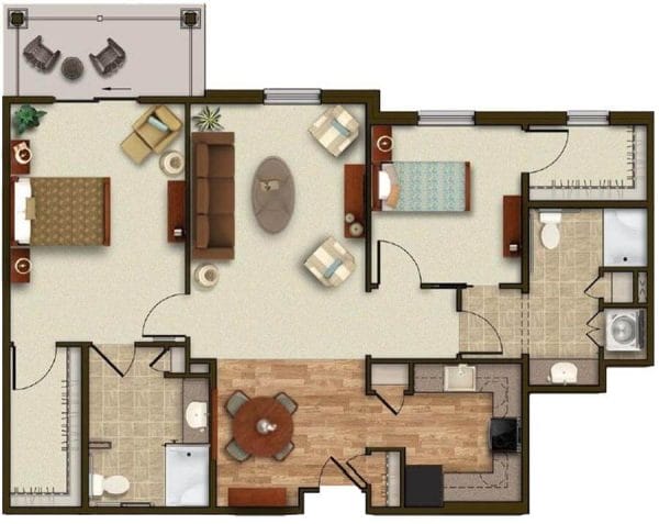 Discovery Village West End St Johns Floor Plan