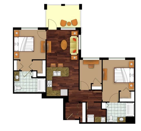 Discovery Village At The Forum St John floor plan