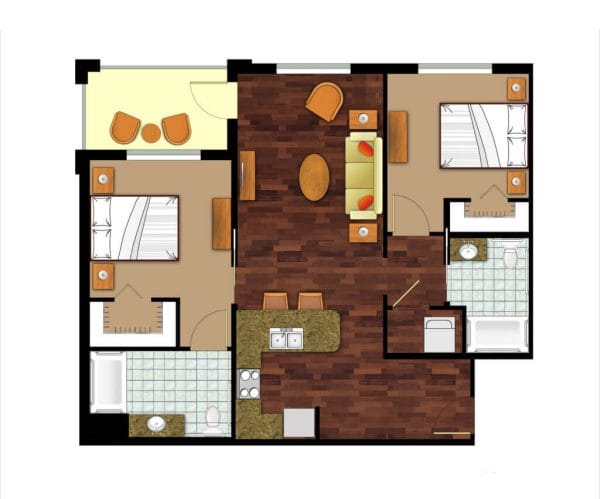 Discovery Village At The Forum St Martin floor plan