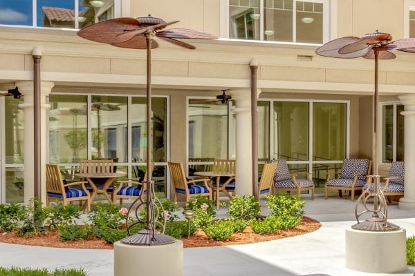 Discovery Village at Palm Beach Gardens patio