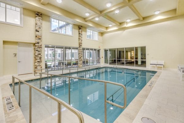 Discovery Village at Palm Beach Gardens indoor swimming pool