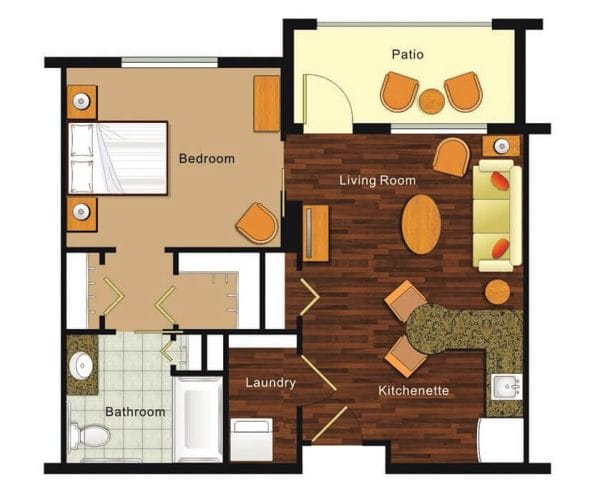 Discovery Village at Palm Beach Gardens St Lucia floor plan