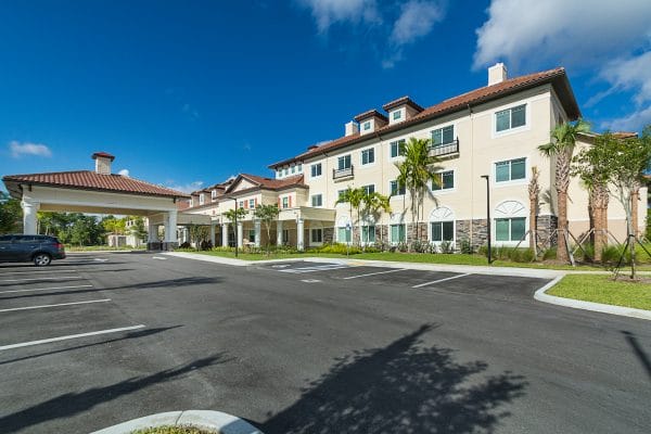 Discovery Village at Palm Beach Gardens building front exterior