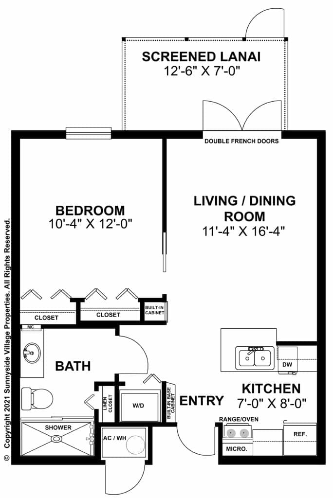 Sunnyside Village floor plan 5