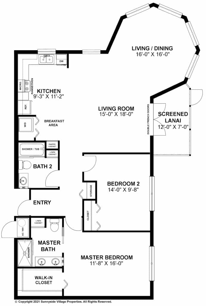 Sunnyside Village floor plan 6