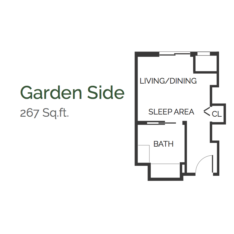 Superior Residences of Niceville Garden Side floor plan