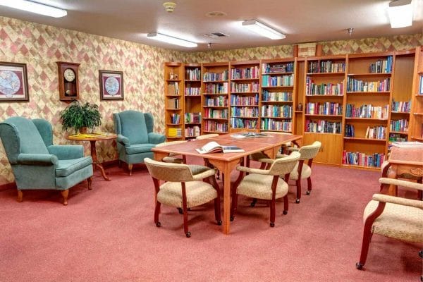 Gilman Park Assisted Living Library
