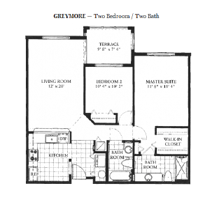 The Carlisle Naples Greymore floor plan