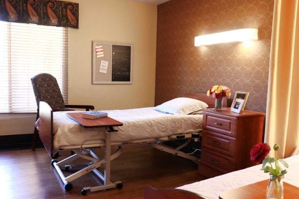Patient Room at Thousand Oaks Healthcare Center