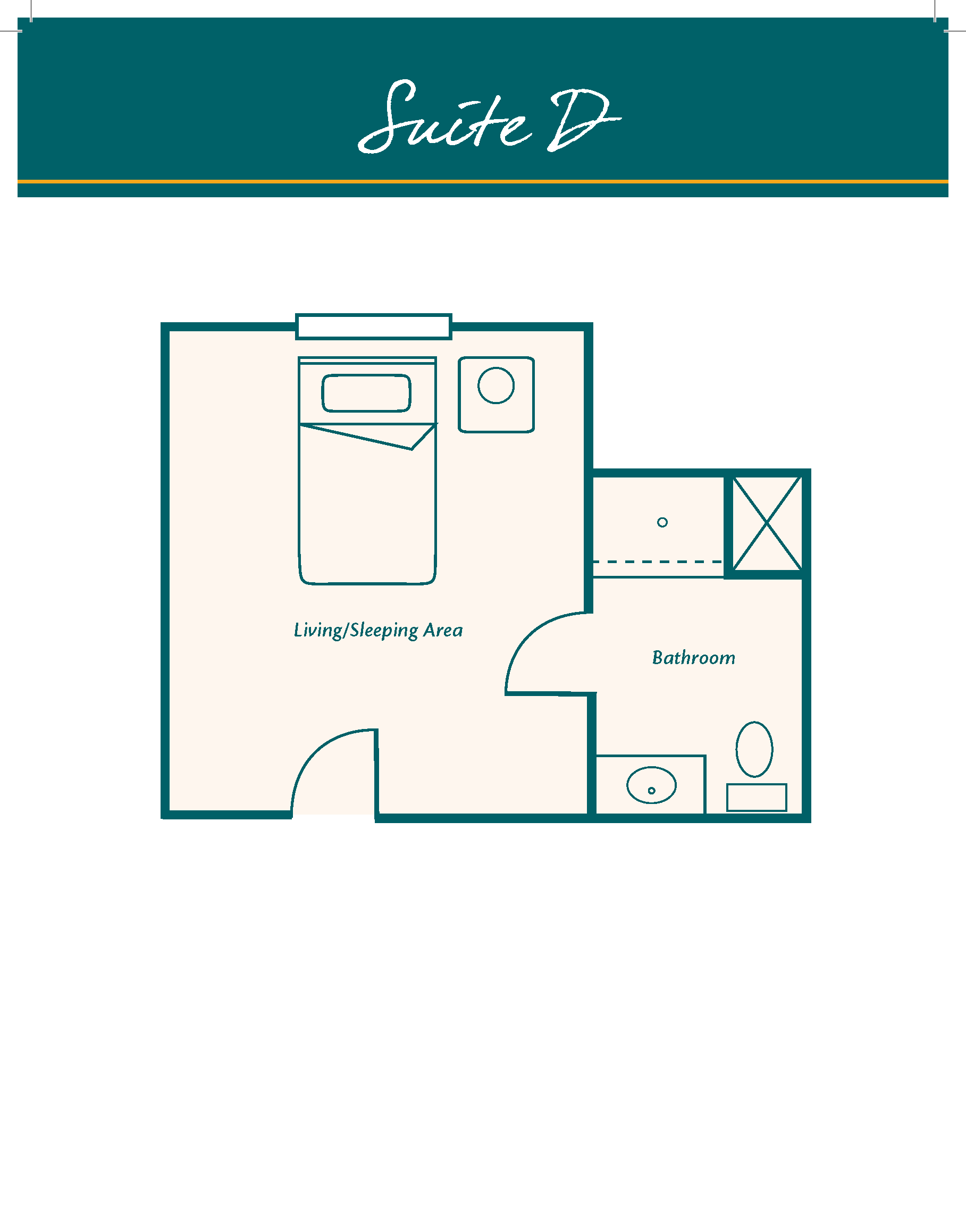 HarborChase of Gainesville Floor Plan-suite-d
