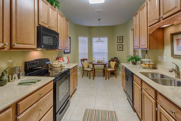 The Brennity at Melbourne independent living home kitchen