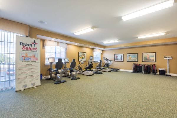 Mountain Park Senior Living fitness center
