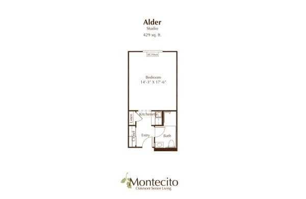 Oakmont of Montecito Alder floor plan
