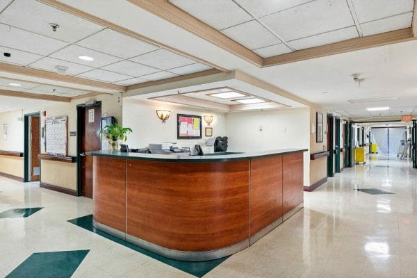 Jackson Gardens Health & Rehabilitation Center Nurse's Desk