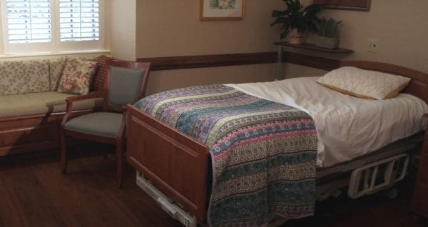 Kate B. Reynolds Hospice Home Patient Bed
