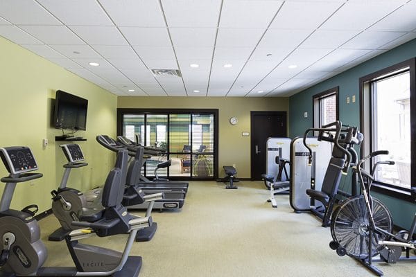 Fitness center at Danberry At Inverness