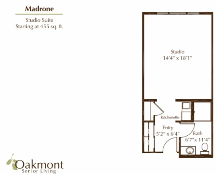 Madrone Floor Plan at Oakmont of Santa Clarita