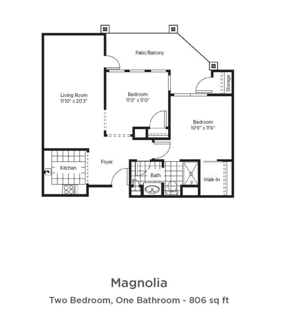 Emerald Springs Magnolia floor plan