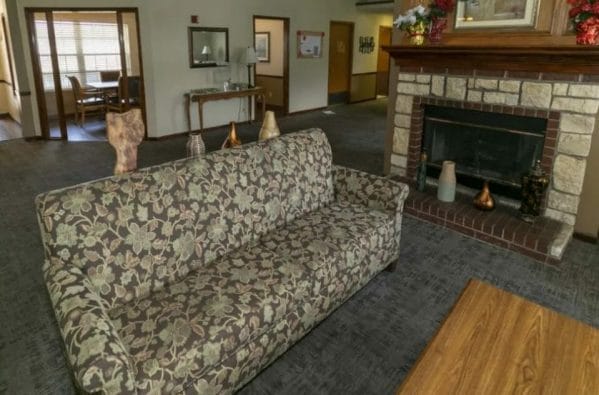 Meadow Creek Assisted Living Fireplace