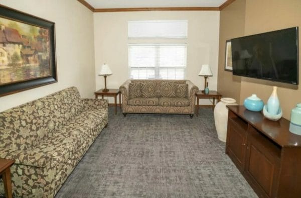 Meadow Creek Assisted Living TV Rm