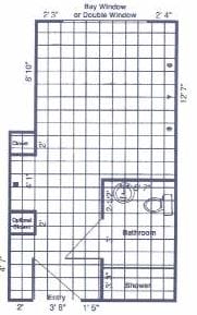 Model B Floor Plan at Fowood Manor