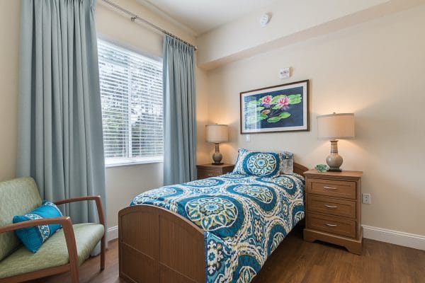 Discovery Village at Palm Beach Gardens model bedroom