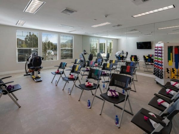 Fitness Studio at Oakmont of Chino Hills