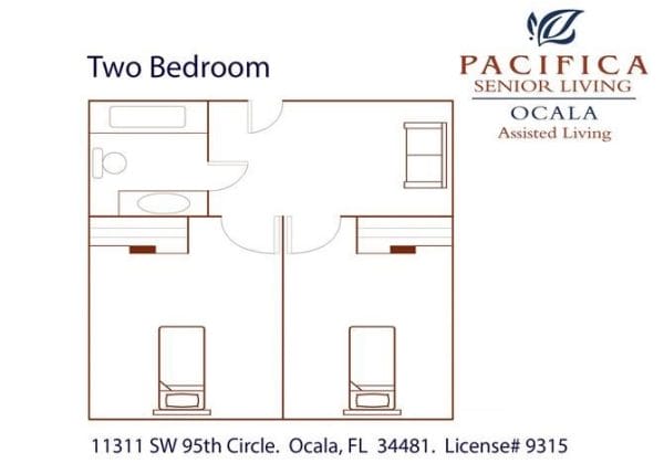 Pacifica Senior Living Ocala Floor Plan