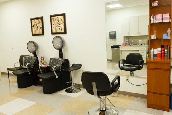 Beauty parlor and salon for residents of Rio Terra