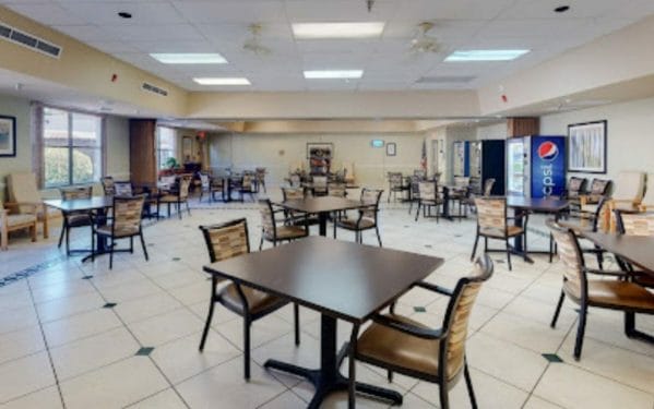 Riverwood Health and Rehab Center Dining Area