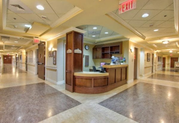 Riviera Health Resort Nurse's Desk and Corridors