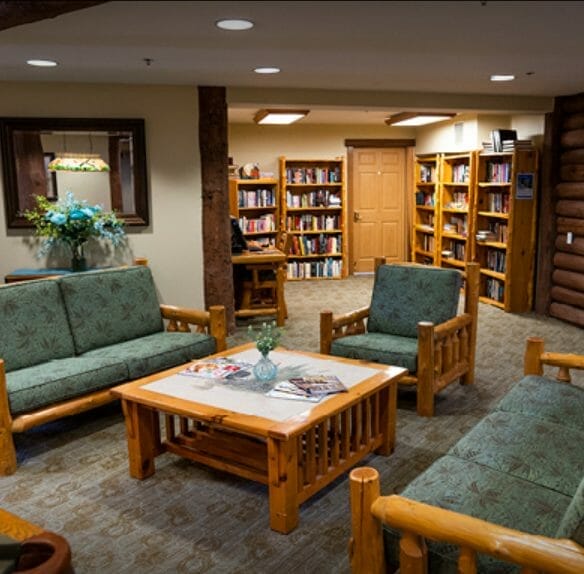 Rose Arbor and Wildflower Lodge Library