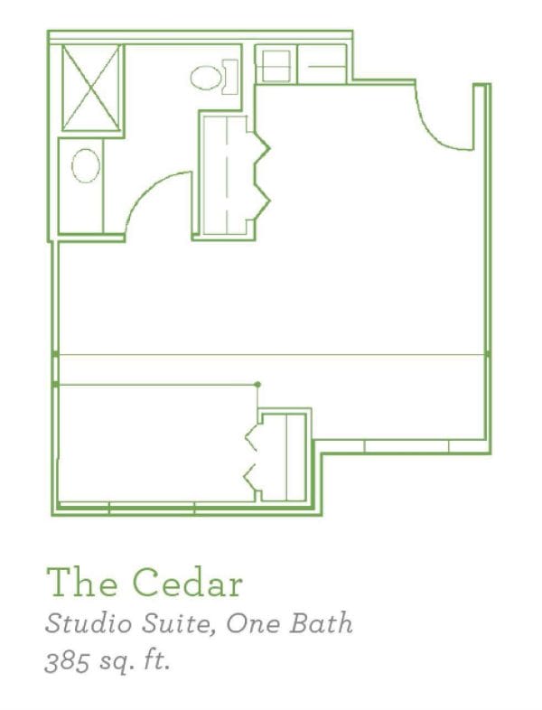 Summer Village Cedar floor plan