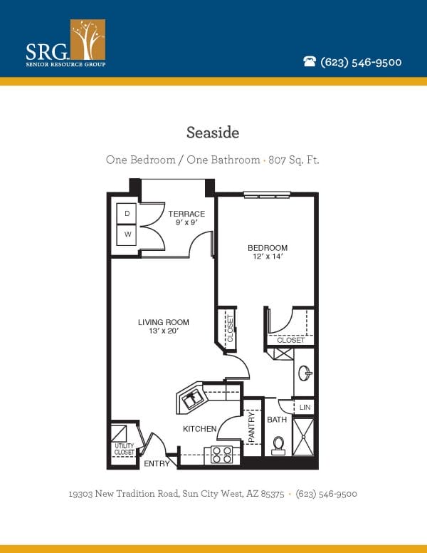 The Heritage Tradition Seaside A floor plan