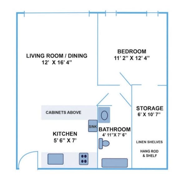 Serenity Towers on the St. Johns Floor Plan2