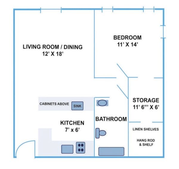 Serenity Towers on the St. Johns Floor Plan3