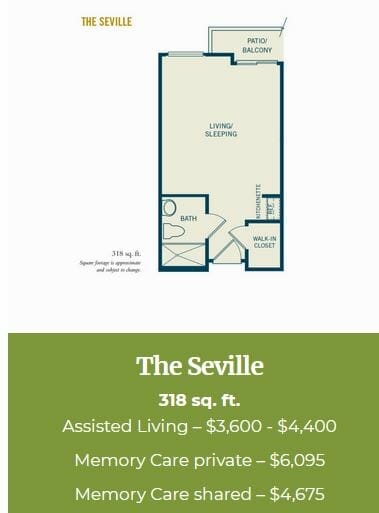 The Seville Floor Plan at The Groves