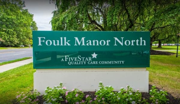 Street Sign at Foulk Manor North