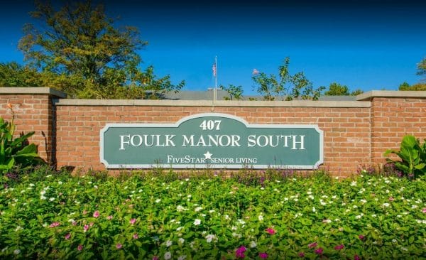Street Sign at Foulk Manor South
