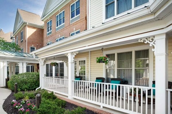 Sunrise of Newtown Square Front Porch