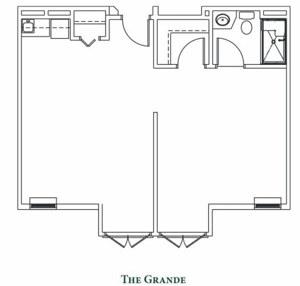 The Grande Floor Plan Brandywine Living at Fenwick Island